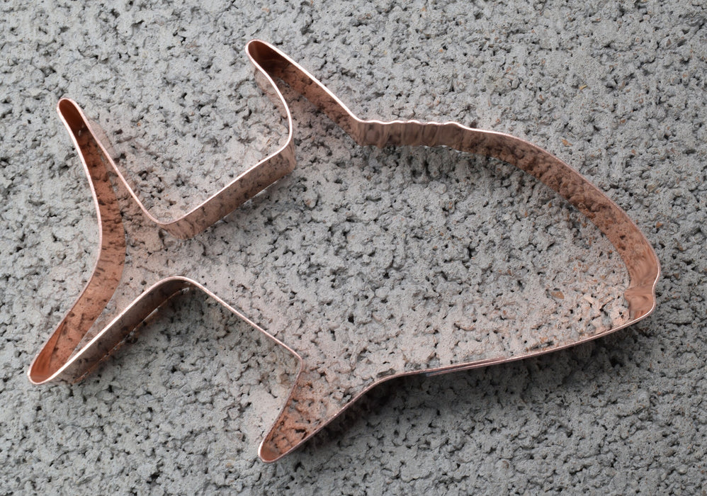 Pompano Copper Jack Fish Cookie Cutter - Hand Crafted by The Fussy Pup