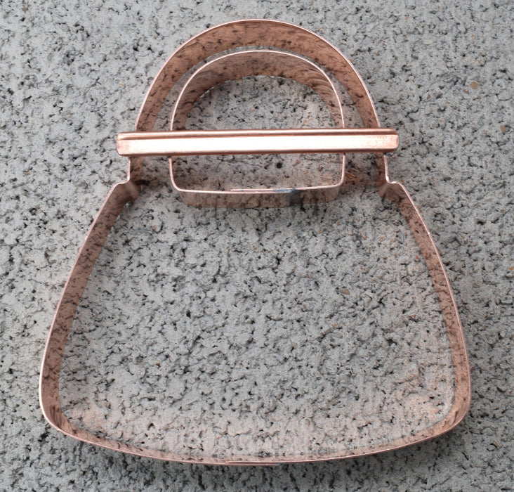 Purse Copper Handbag Cookie Cutter ~ Handcrafted by The Fussy Pup