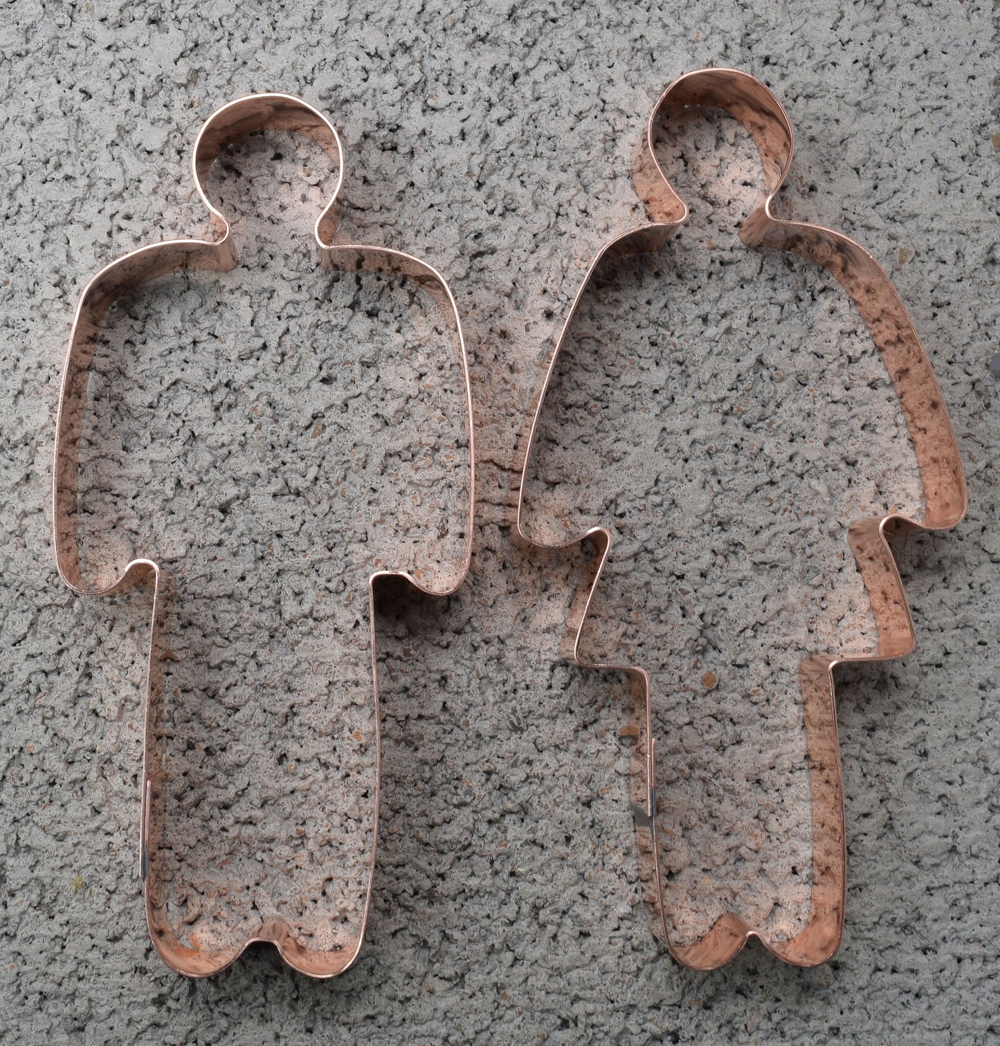 Restroom Sign People Men and Women Cookie Cutter Set - Handcrafted by The Fussy Pup