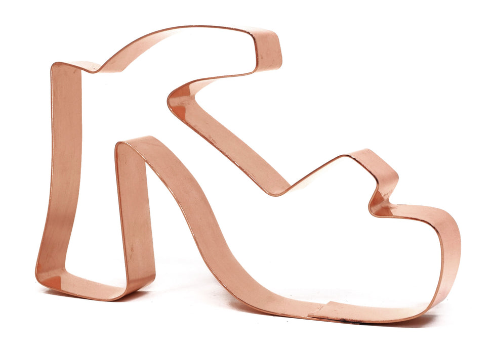 Women's Retro Platform High Heel Sandal Cookie Cutter - Handcrafted by The Fussy Pup