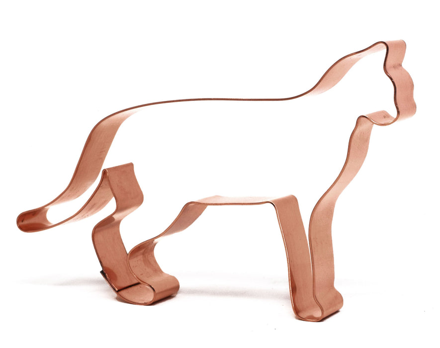 Savannah Cat Copper Cookie Cutter - Handcrafted by The Fussy Pup