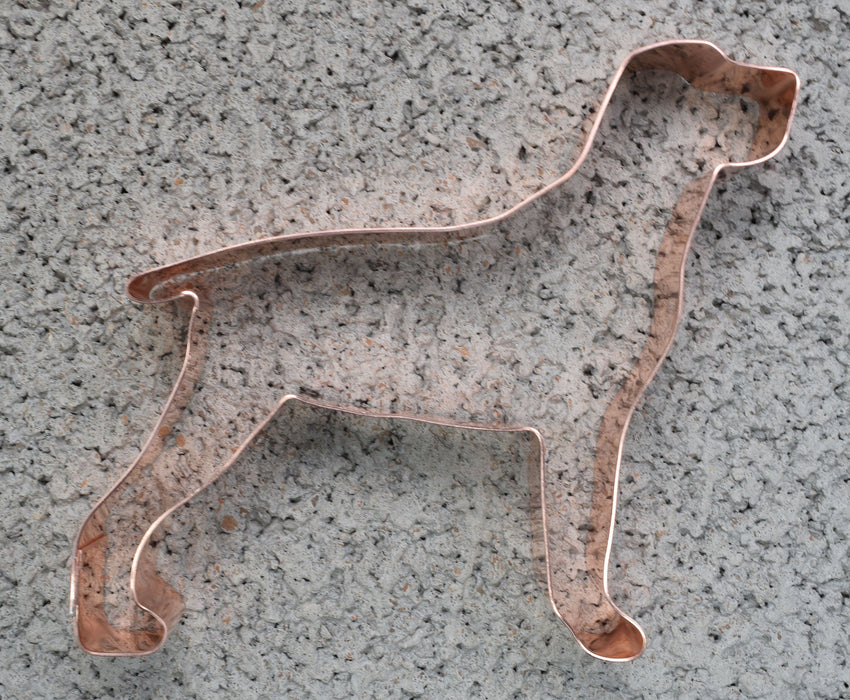 No. 1 Bracco Italiano Copper Dog Breed Cookie Cutter 4 X 3.75 inches - Handcrafted by The Fussy Pup