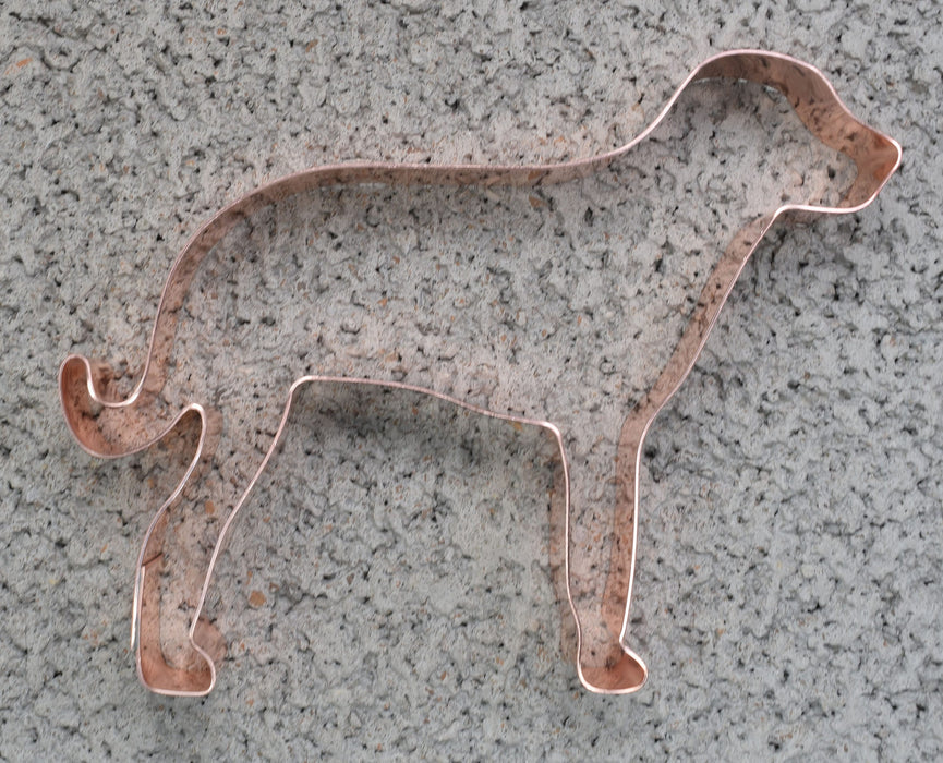 No. 1 Broholmer Metal Dog Breed Cookie Cutter 4.75 X 3.75 inches - Handcrafted Copper Cookie Cutter by The Fussy Pup