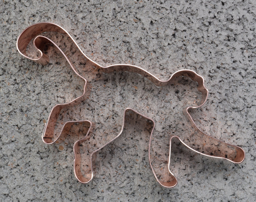 Spider Monkey ~ Zoo Mammals Animal Cookie Cutter 4 X 3 inches - Handcrafted Copper Cookie Cutter by The Fussy Pup