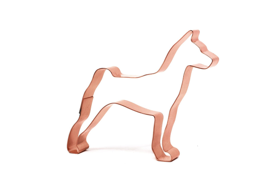 No. 1 Basenji Metal Dog Breed Cookie Cutter 3.5 X 3.5 inches - Handcrafted Copper Cookie Cutter by The Fussy Pup - The Fussy Pup - Cookie Cutter