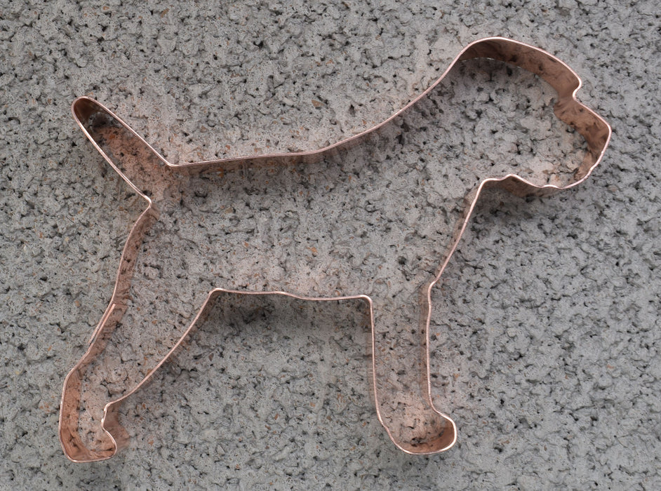 No. 1 Border Terrier Copper Dog Breed Cookie Cutter 4.75 X 3.5 inches - Handcrafted by The Fussy Pup