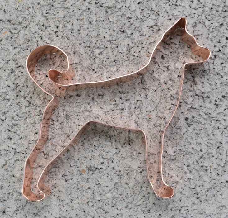 No. 1 Canaan Dog Copper Dog Breed Cookie Cutter 4 X 3.75 inches - Handcrafted by The Fussy Pup