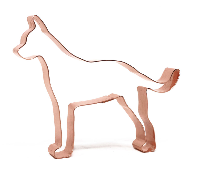 No. 1 Carolina Dog Copper Dog Breed Cookie Cutter 4.5 X 3.75 inches - Handcrafted by The Fussy Pup