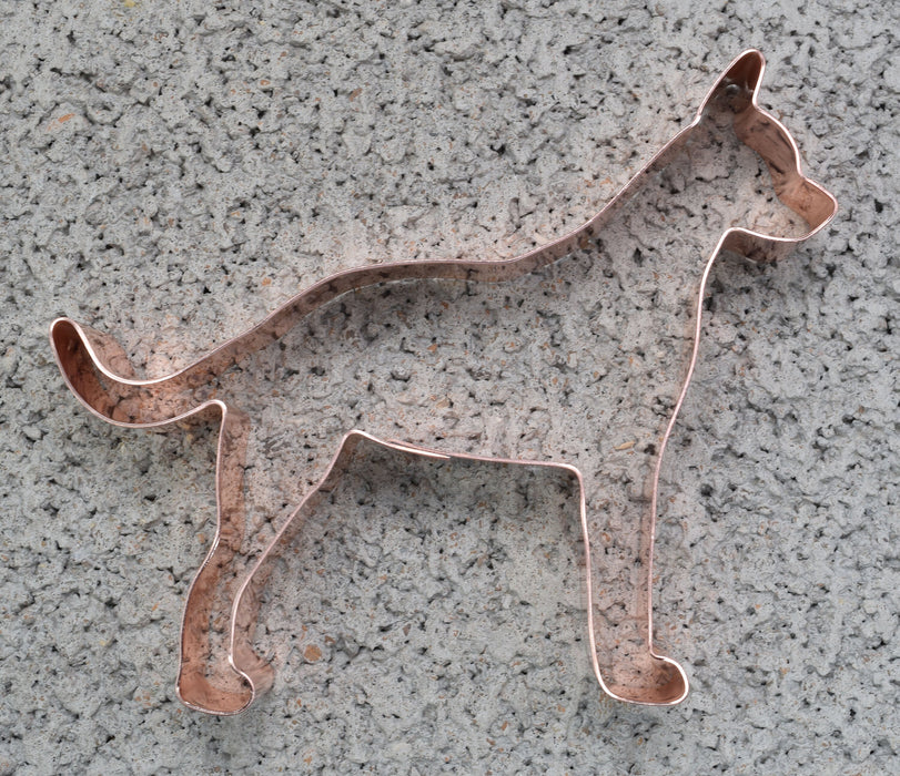 No. 1 Carolina Dog Copper Dog Breed Cookie Cutter 4.5 X 3.75 inches - Handcrafted by The Fussy Pup