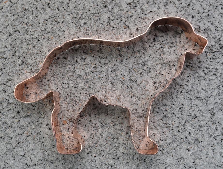 No. 1 Caucasian Shepherd Copper Dog Breed Cookie Cutter 4.5 X 3.5 inches - Handcrafted by The Fussy Pup