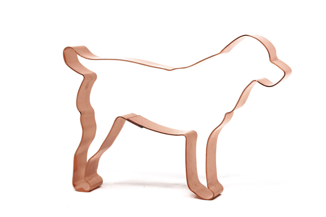 No. 1 Central Asian Shepherd Dog Copper Dog Breed Cookie Cutter 4.75 X 3.5 inches - Handcrafted by The Fussy Pup