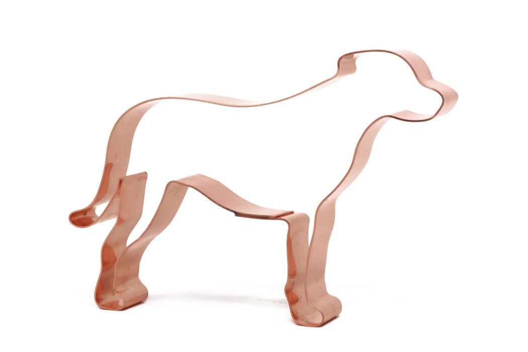 No. 1 Catahoula Leopard Hound Copper Dog Breed Cookie Cutter 4.5 X 3.5 inches - Handcrafted by The Fussy Pup