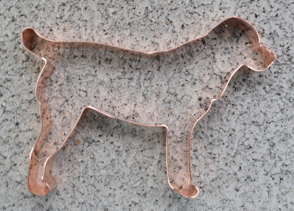 No. 1 Central Asian Shepherd Dog Copper Dog Breed Cookie Cutter 4.75 X 3.5 inches - Handcrafted by The Fussy Pup