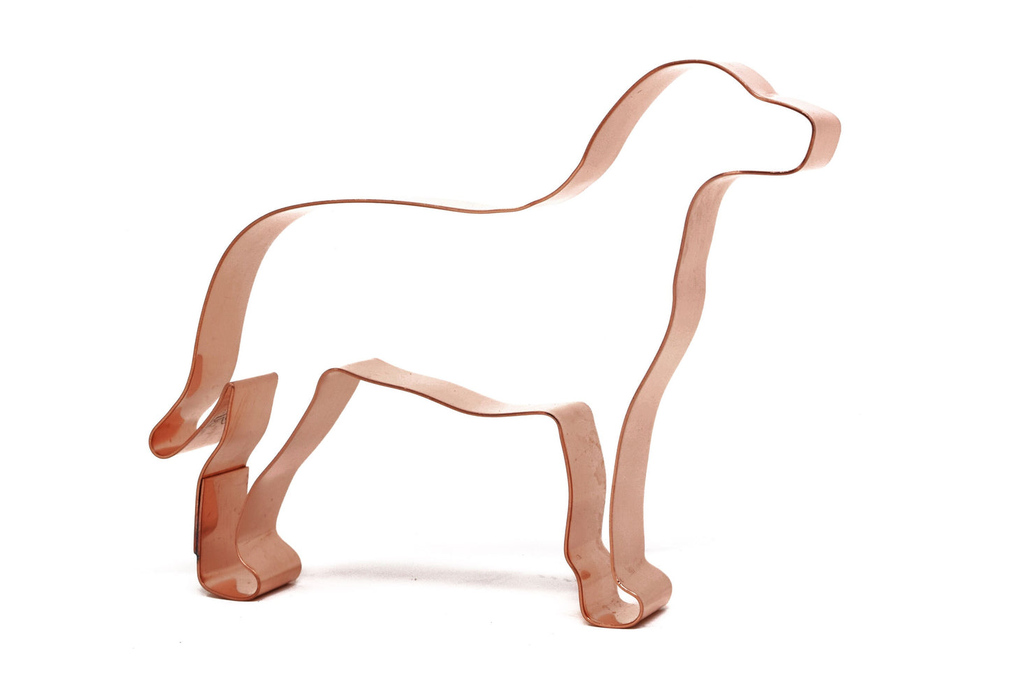 No. 1 Chesapeake Bay Retriever Copper Dog Breed Cookie Cutter 4.25 X 3.5 inches - Handcrafted by The Fussy Pup