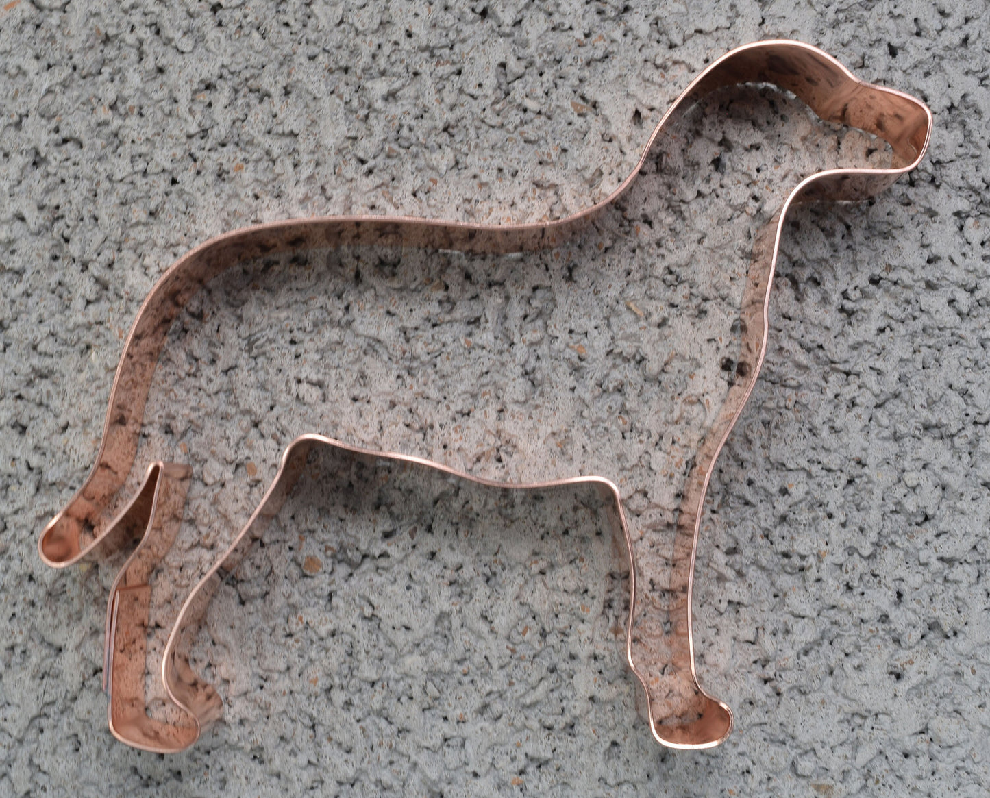 No. 1 Chesapeake Bay Retriever Copper Dog Breed Cookie Cutter 4.25 X 3.5 inches - Handcrafted by The Fussy Pup