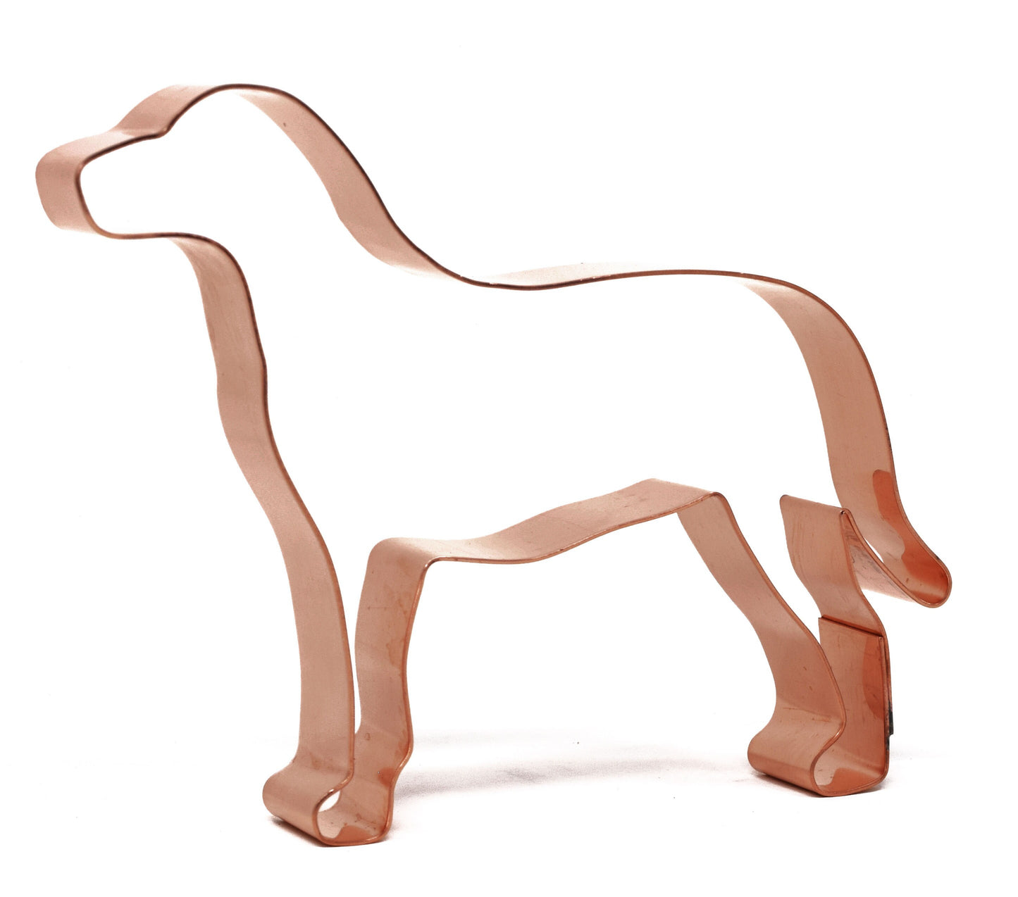 No. 1 Chesapeake Bay Retriever Copper Dog Breed Cookie Cutter 4.25 X 3.5 inches - Handcrafted by The Fussy Pup