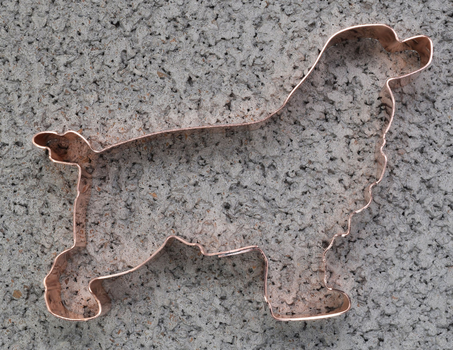 No. 1 Cocker Spaniel Dog Breed Cookie Cutter 4.5 X 3.25 inches - Handcrafted by The Fussy Pup