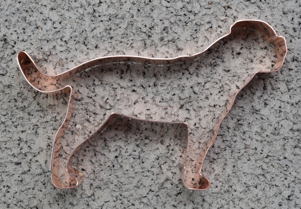 No. 1 Dogue de Bordeaux Copper Dog Breed Cookie Cutter 4.5 X 3.25 inches - Handcrafted by The Fussy Pup