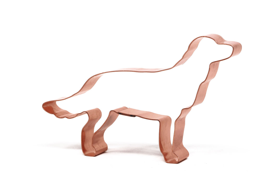 No. 1 Drentsche Patrijshond Metal Dog Breed Cookie Cutter 4.75 X 3 inches - Handcrafted Copper Cookie Cutter by The Fussy Pup