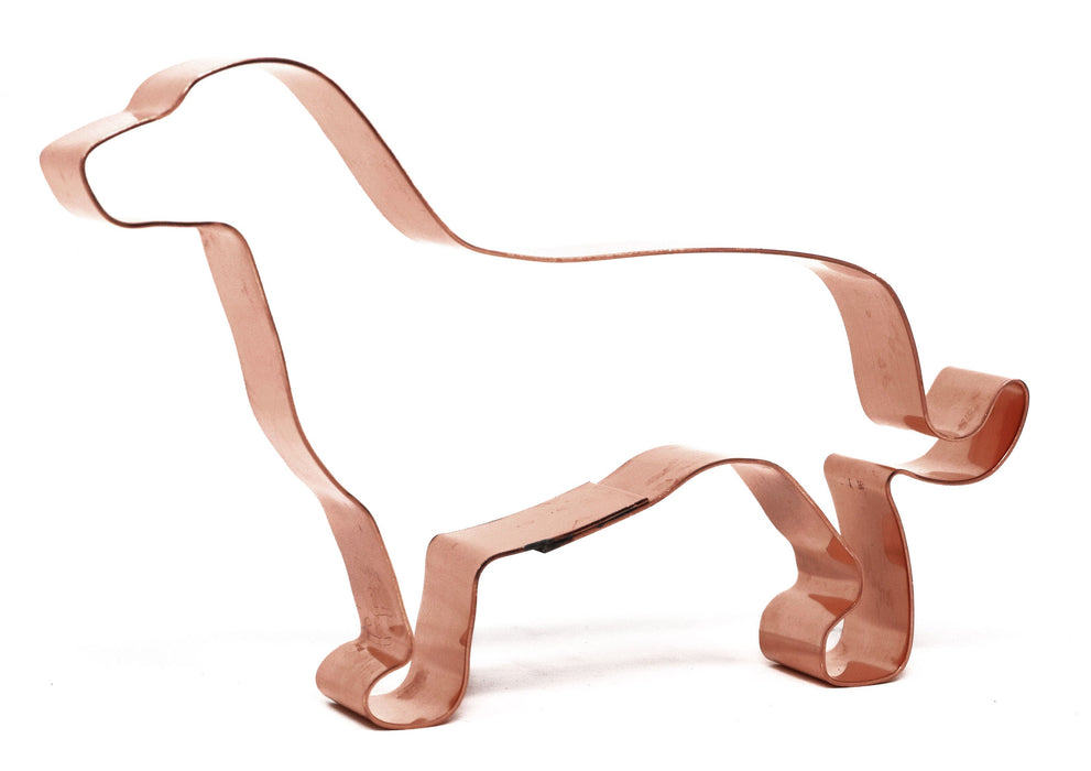 No. 1 Drever Copper Dog Breed Cookie Cutter 4.5 X 3.25 inches - Handcrafted by The Fussy Pup