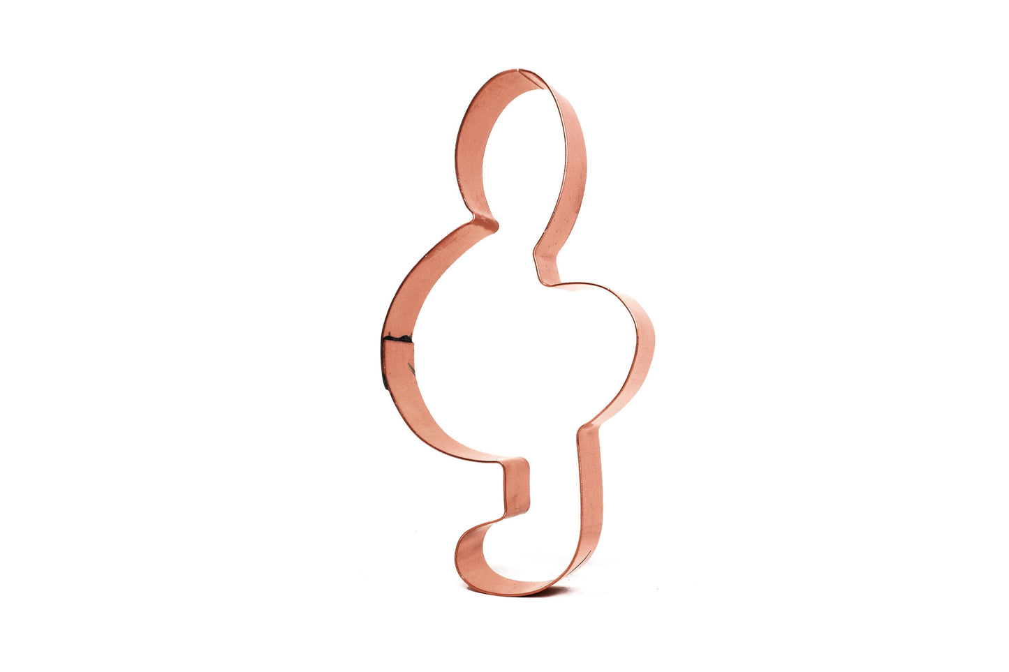 Treble Clef Cookie Cutter 5.25 X 2.75 inches - Handcrafted Copper Cookie Cutter by The Fussy Pup