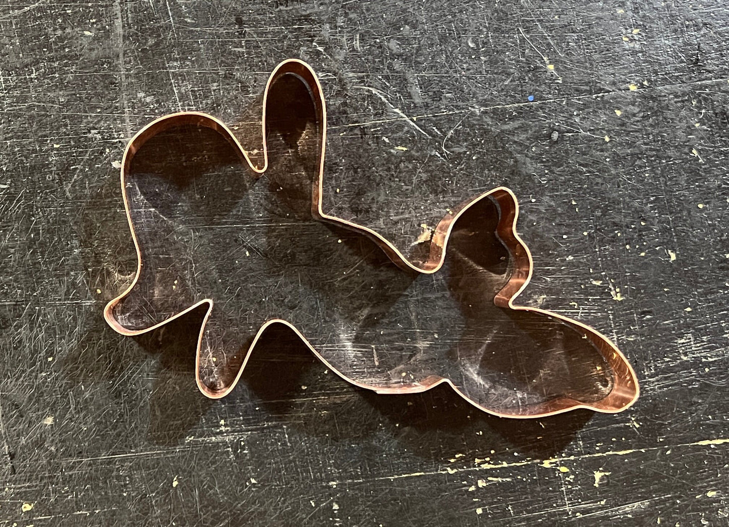 Cute Chunky Mermaid Cookie Cutter 5.5 X 3.5 inches - Handcrafted Copper by The Fussy Pup