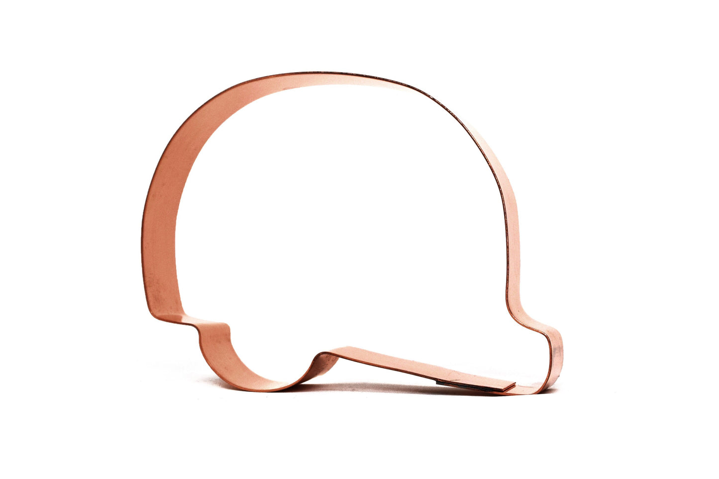 Simple Teardrop Camper Trailer Cookie Cutter 4.25 X 3.25 inches - Handcrafted Copper by The Fussy Pup