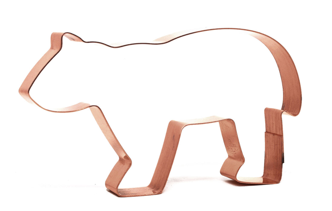 Chunky Bear Cookie Cutter, 5.5 x 3 inches