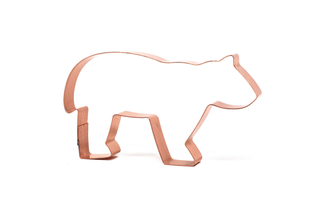 Chunky Bear Cookie Cutter, 5.5 x 3 inches