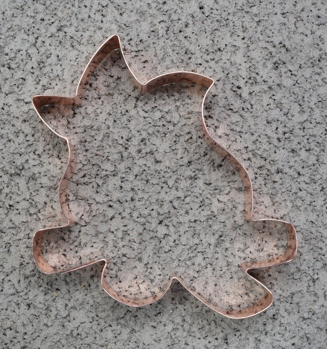 Chunky Campfire Cookie Cutter 4.25 x 5 inches, Handcrafted Copper by The Fussy Pup