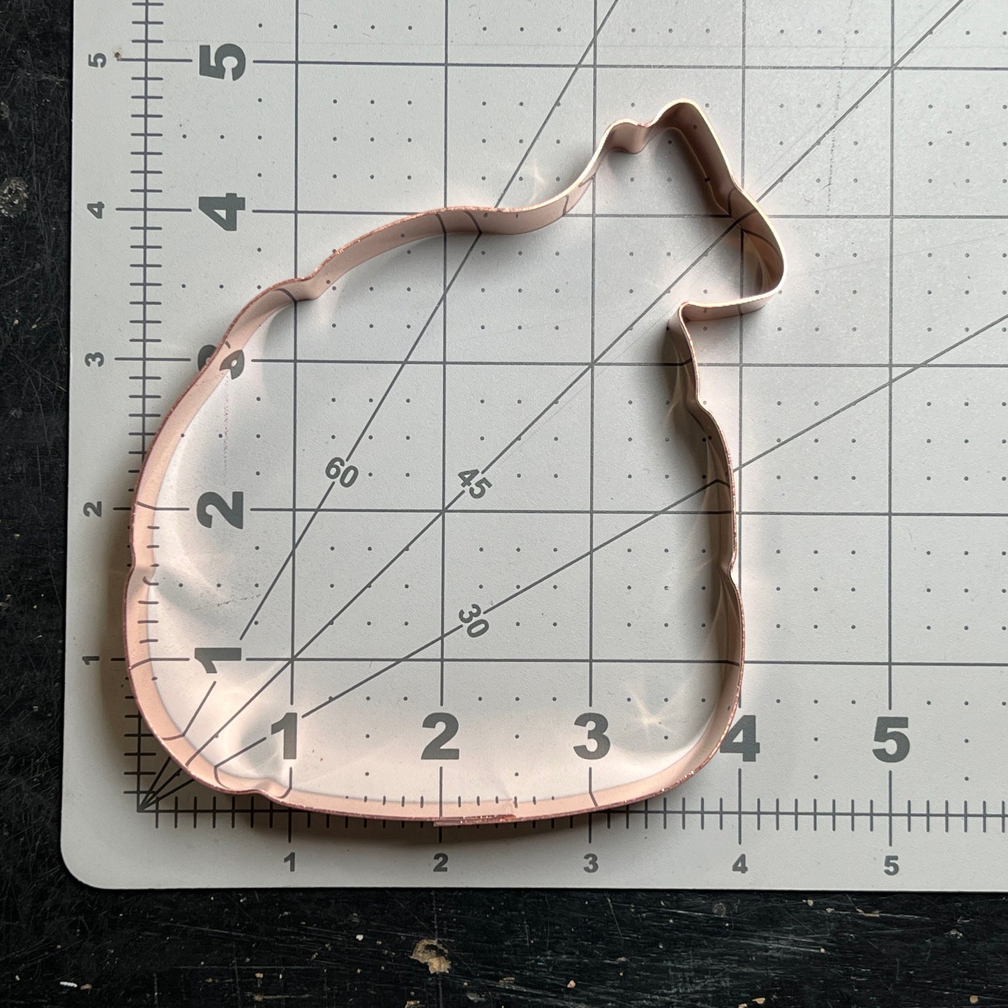 Cookie Cutter for Holiday Baking - Santa's Toy Sack or Goldfish Bag, 4.25 x 4.75 inches, Handcrafted Copper by The Fussy Pup