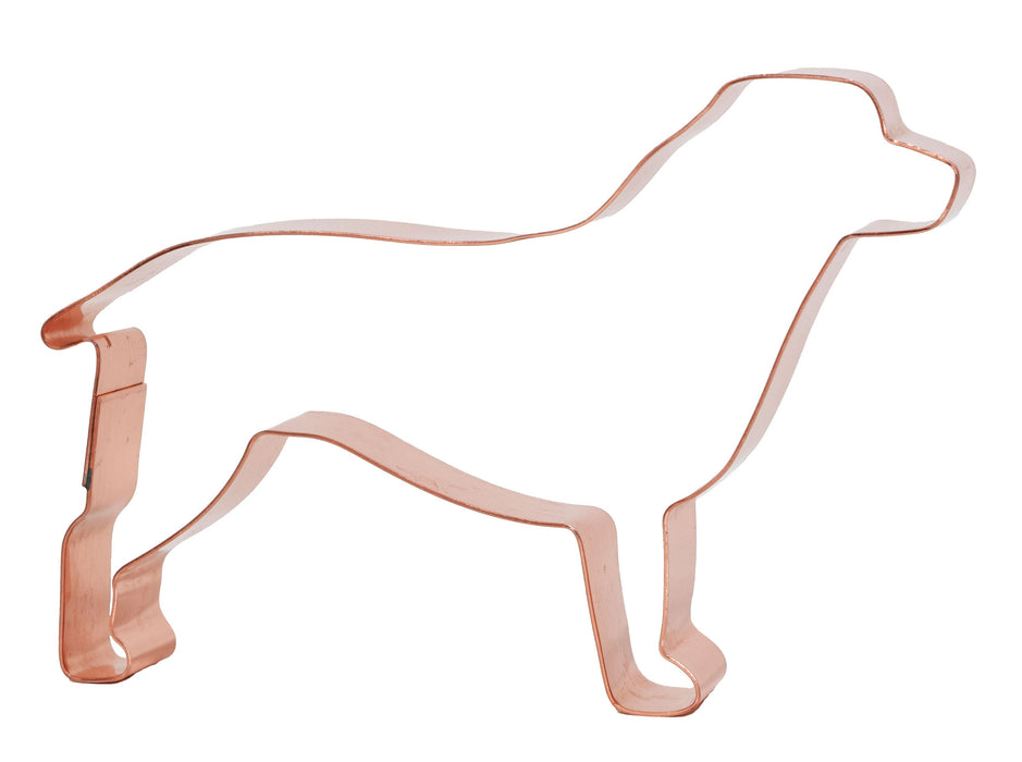 Entlebucher Mountain Dog Cookie Cutter, 4.75 x 3.25 inches, Handcrafted Copper by The Fussy Pup