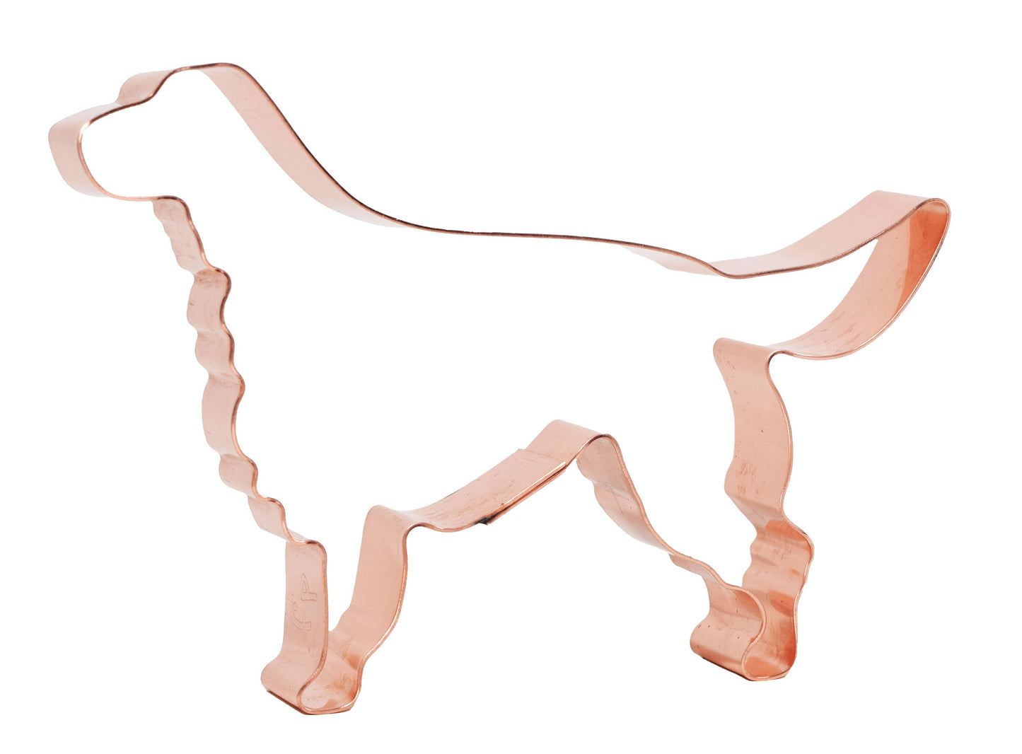 English Setter Dog Cookie Cutter 4.75 x 3.25 inches, Handcrafted Copper by The Fussy Pup