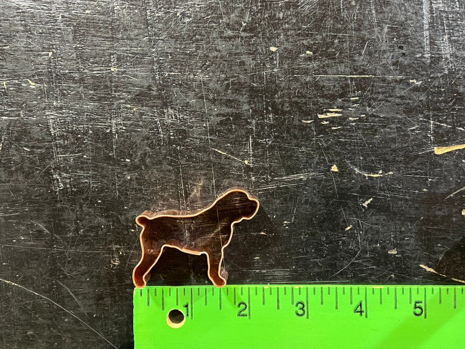 Tiny Boerboel Dog Breed Cookie Cutter 2 x 1.625 inches - Handcrafted by The Fussy Pup