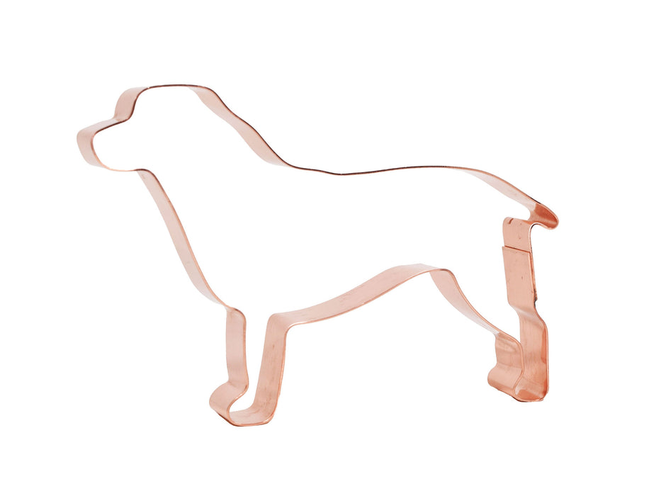 Entlebucher Mountain Dog Cookie Cutter, 4.75 x 3.25 inches, Handcrafted Copper by The Fussy Pup