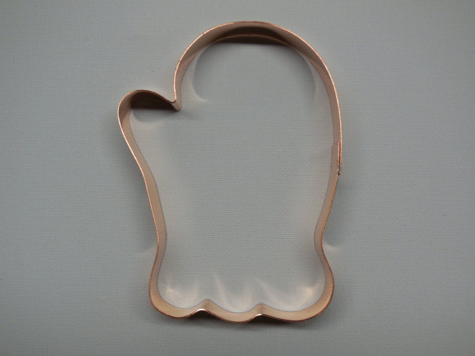 Simple Ruffled Mitten Cookie Cutter - Handcrafted by The Fussy Pup