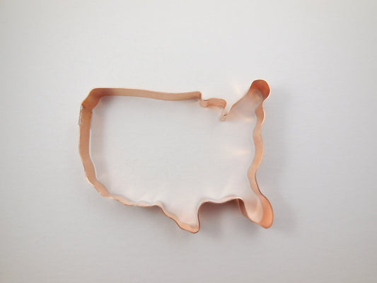 United States of America ~ Made in the USA  ~ Large Cookie Cutter - Handcrafted by The Fussy Pup