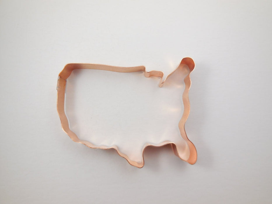 United States of America ~ Made in the USA  ~ Large Cookie Cutter - Handcrafted by The Fussy Pup