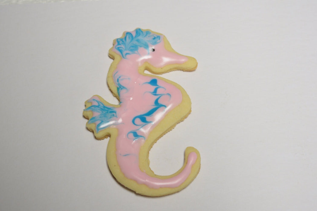 Cute Fat Seahorse Cookie Cutter - Handcrafted by The Fussy Pup