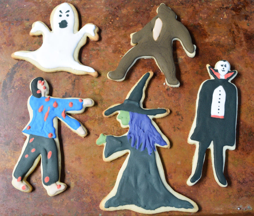 Standing Vampire with Cape ~ Copper  Halloween Cookie Cutter - Handcrafted by The Fussy Pup