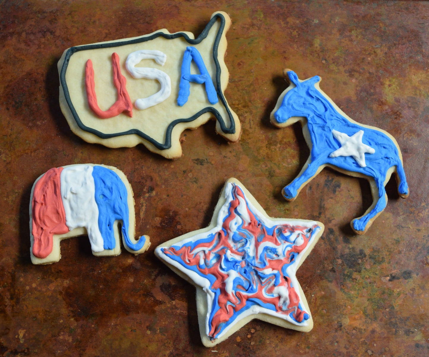 Democrat Donkey ~ Copper Cookie Cutter - Handcrafted by The Fussy Pup