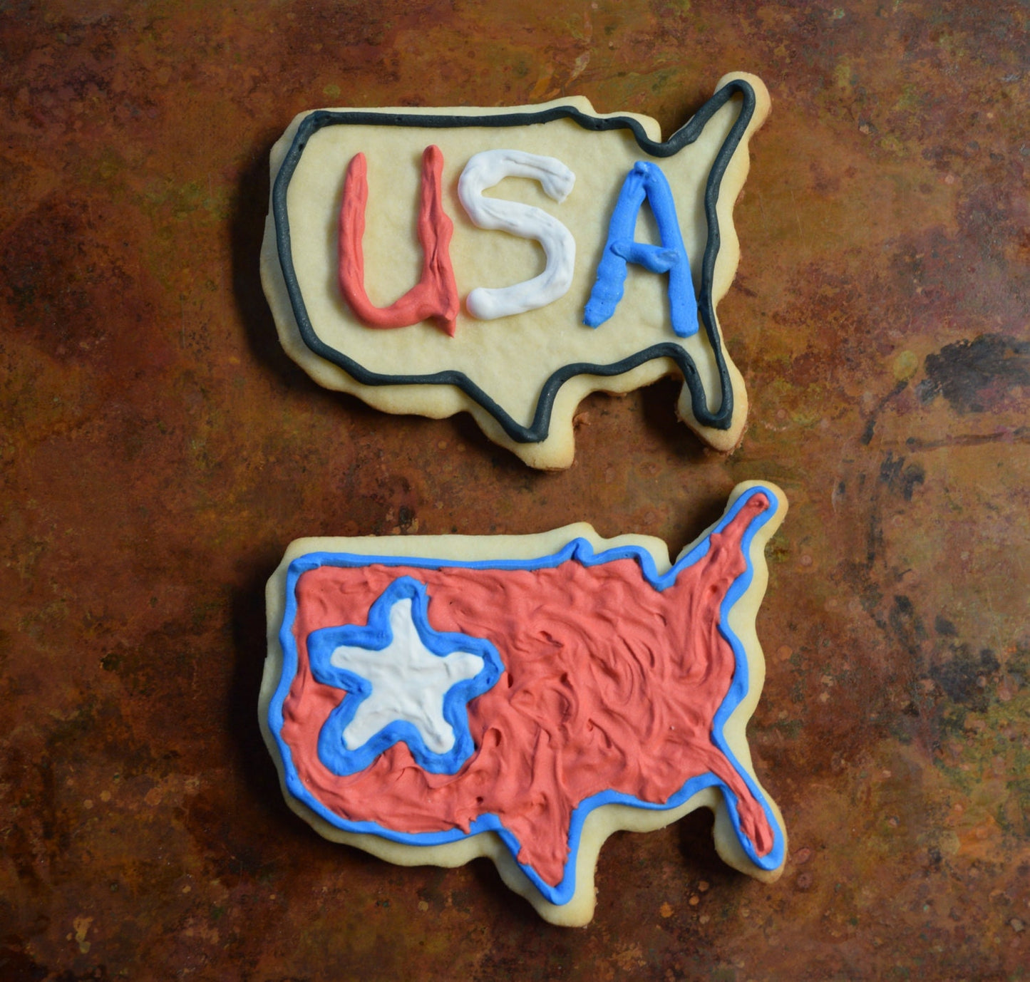 United States of America ~ Made in the USA  ~ Large Cookie Cutter - Handcrafted by The Fussy Pup