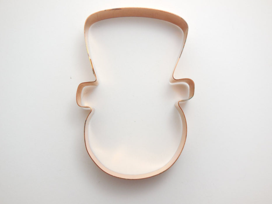 Snowman Face with Hat Christmas Cookie Cutter - Handcrafted by The Fussy Pup