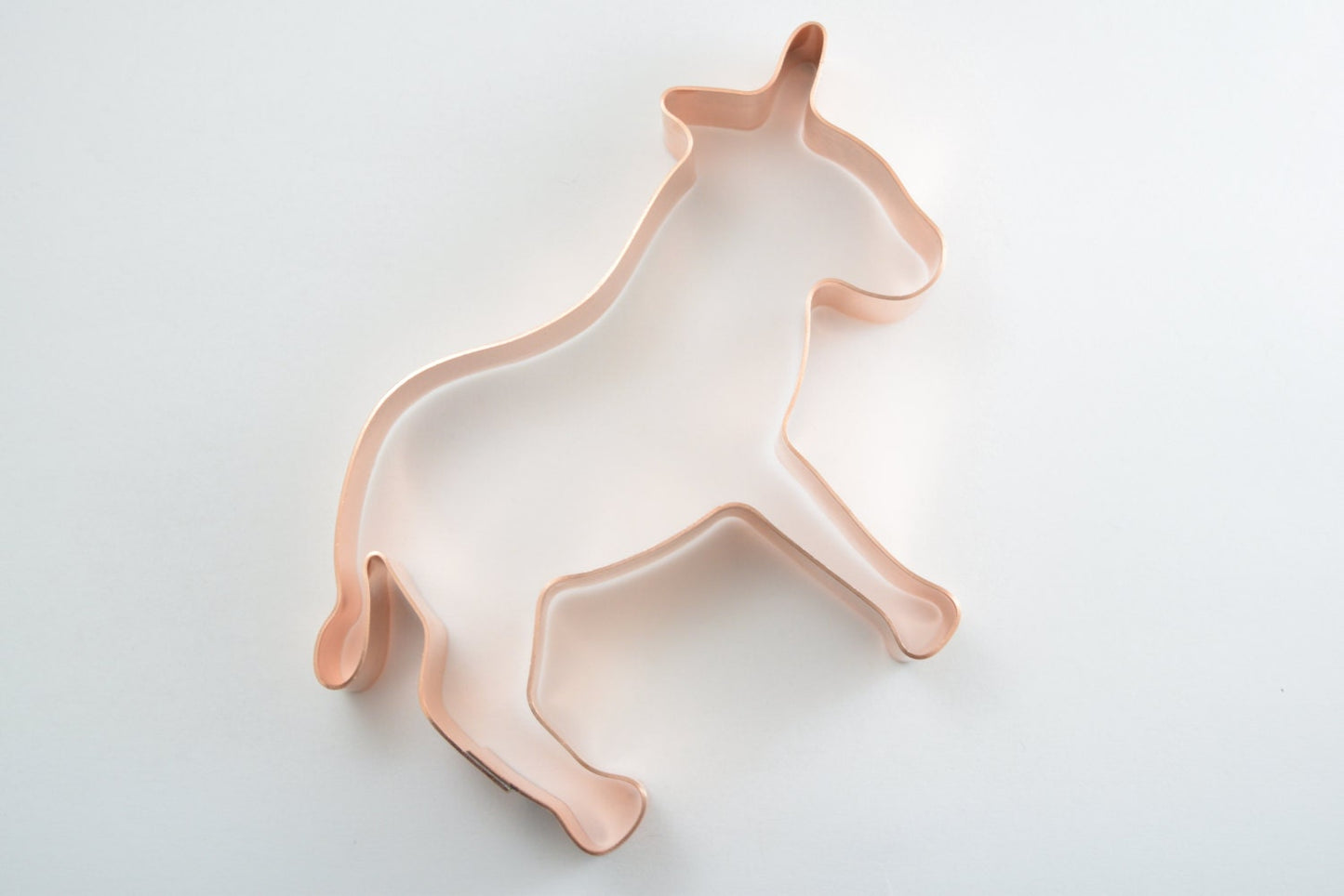 Democrat Donkey ~ Copper Cookie Cutter - Handcrafted by The Fussy Pup