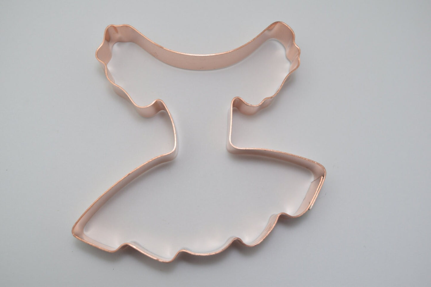 Pretty Ruffled Ballerina Tutu Dress Cookie Cutter - Handcrafted by The Fussy Pup