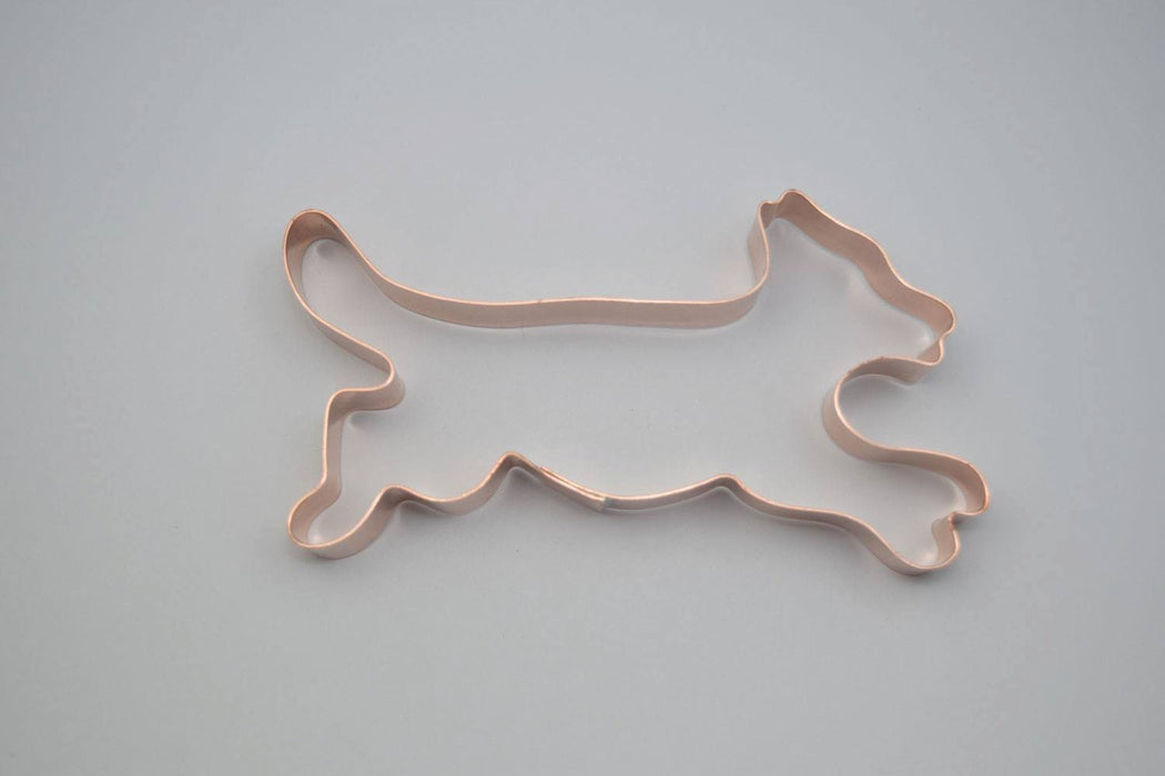 Agility Dog Copper Cookie Cutter - Handcrafted by The Fussy Pup