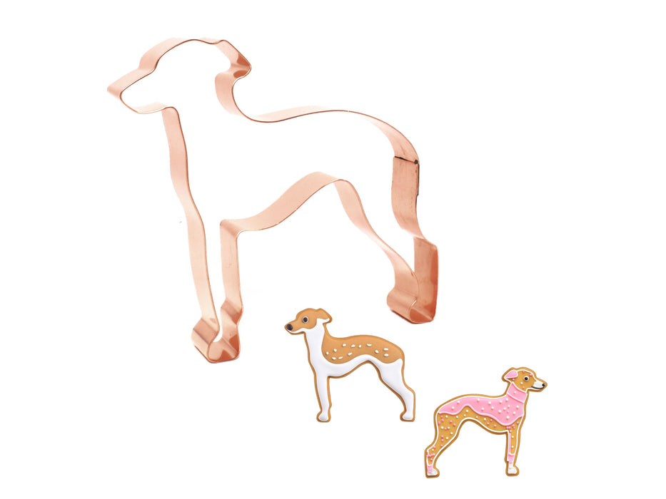 Italian Greyhound Dog Cookie Cutter, 5x4.5 inches