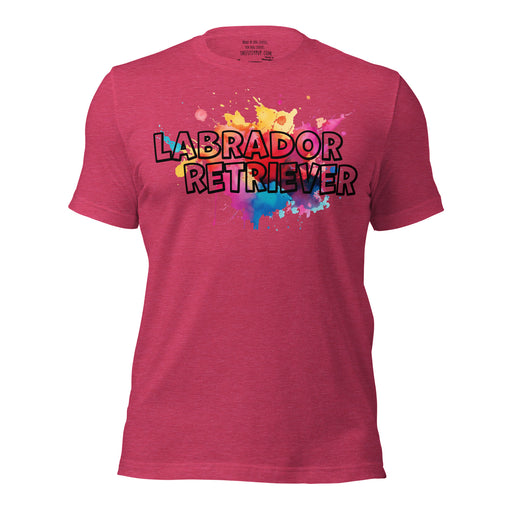 Labrador Retriever Splash t-shirt - The Fussy Pup - 