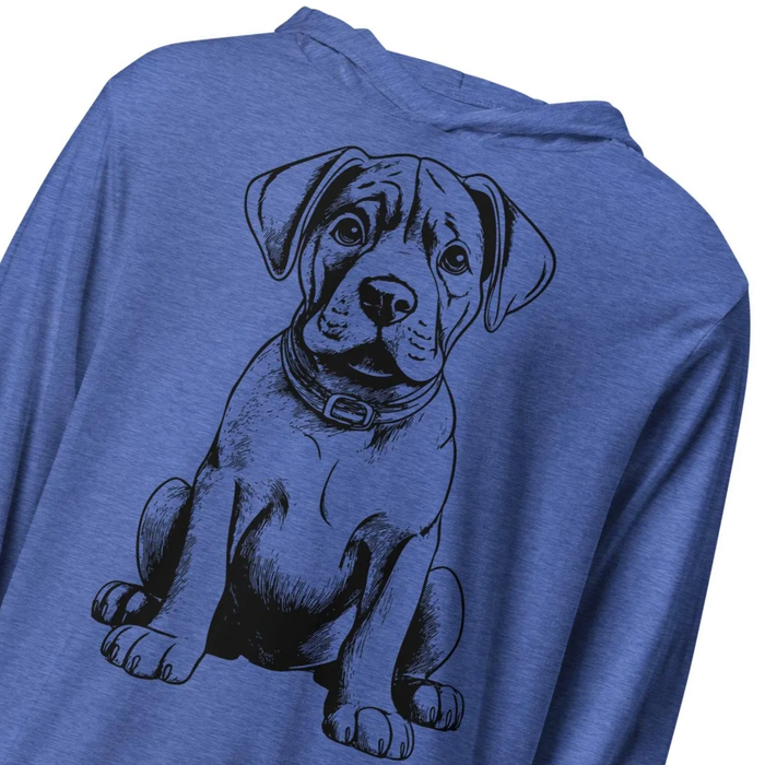 Cane Corso Hooded T-Shirt – Lightweight Long-Sleeve Dog Lover Hoodie, Cane Corso Gift