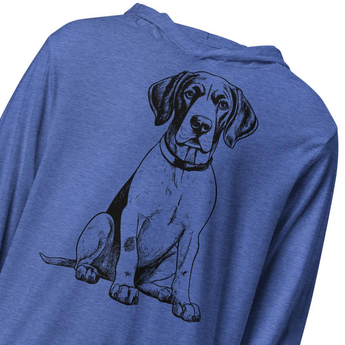 German Shorthaired Pointer Hooded T-Shirt – Lightweight Long-Sleeve Dog Lover Hoodie, GSP Gift